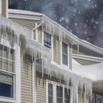 icicles hanging off house