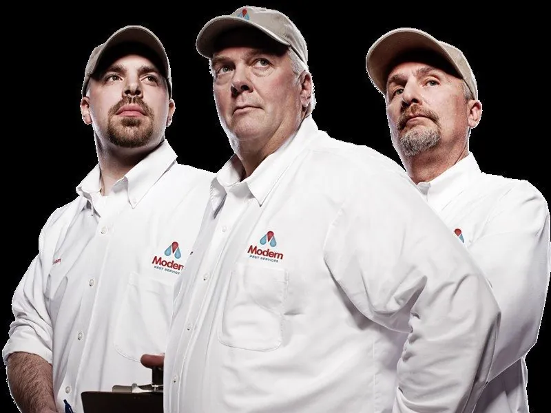 3 Modern Pest Employees that help support the Modern Philosophy